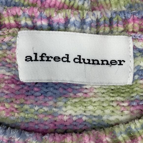 Alfred Dunner Sweater Space Dye Multicolor Chenille Pullover Size XL - Picture 6 of 7
